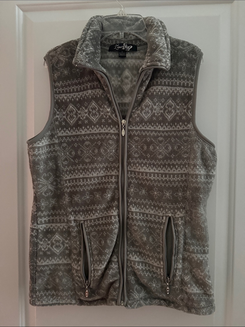 Lena Soft Sleeveless Vest Women’s Casual Layering Vest- Large
